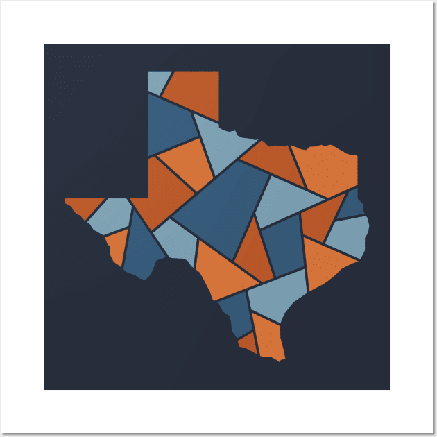 Texas Mosaic - Summer Wind Wall Art by dSyndicate